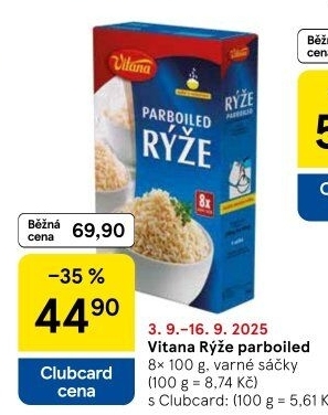 Rýže parboiled Vitana