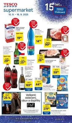 akční leták Tesco 10.9.2025-16.9.2025