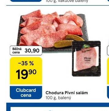 Chodura Pivní salám