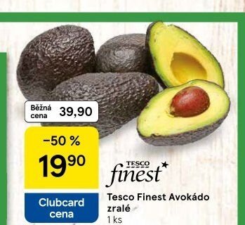 Tesco Finest Avokádo zralé 1 ks