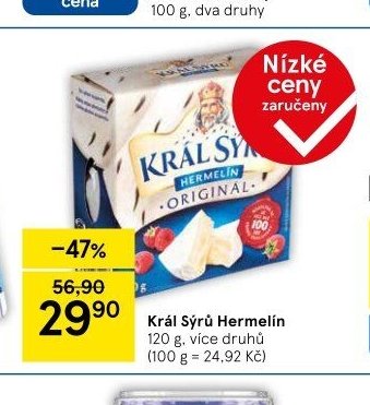 Král Sýrů Hermelín