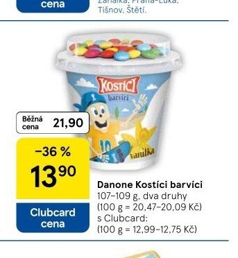 Danone Kostíci barvící