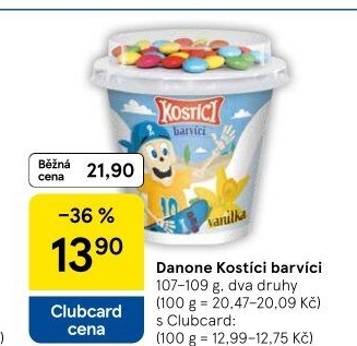 Dezert Kostíci Danone