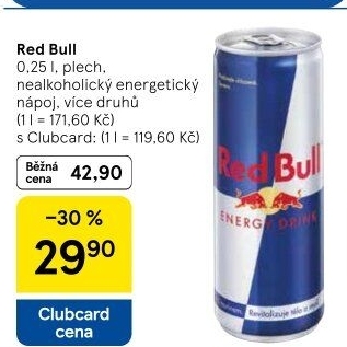 Energetický nápoj Red Bull