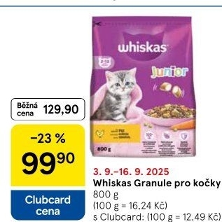 Granule pro kočky Whiskas