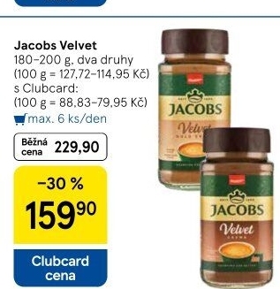 Instantní káva Jacobs Velvet