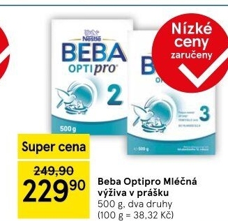Mléčná výživa Beba Optipro Nestlé