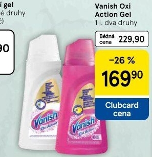 Odstraňovač skvrn gelový Vanish Oxi Action