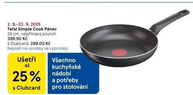 Pánev Simple Cook Tefal