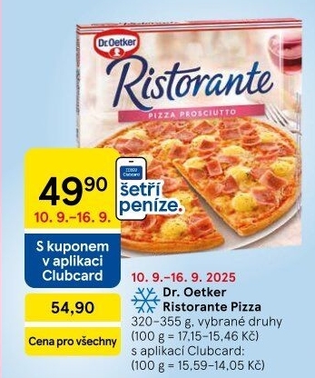 Pizza mražená Ristorante Dr. Oetker