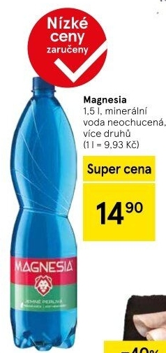 Přírodní voda Magnesia
