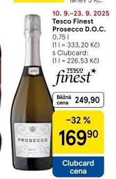 Prosecco DOC Tesco Finest