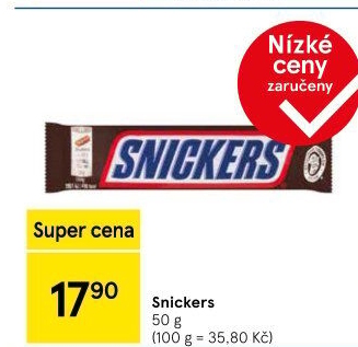 Tyčinka Snickers