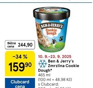 Zmrzlina v kelímku Ben&