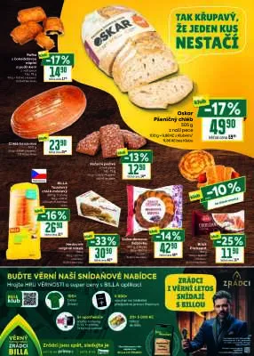 akční leták BILLA 10.9.2025-16.9.2025