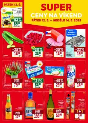 akční leták BILLA 10.9.2025-16.9.2025