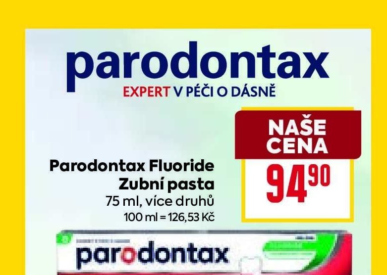 Parodontax zubní pasta
