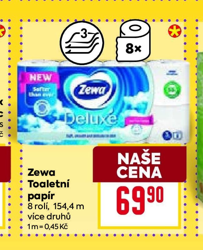 Zewa Deluxe kapesníky