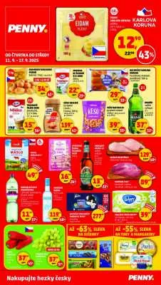 akční leták Penny Market 11.9.2025-17.9.2025