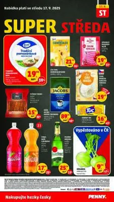 akční leták Penny Market 11.9.2025-17.9.2025