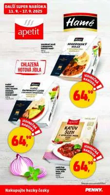 akční leták Penny Market 11.9.2025-17.9.2025