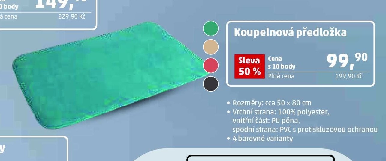 Koupelnová předložka