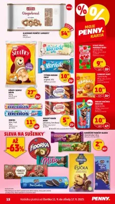 akční leták Penny Market 11.9.2025-17.9.2025