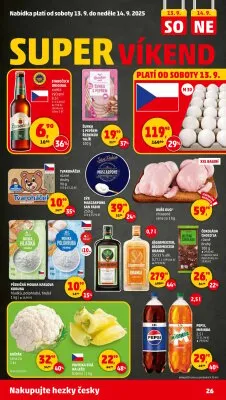 akční leták Penny Market 11.9.2025-17.9.2025