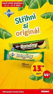 akční leták Penny Market 11.9.2025-17.9.2025