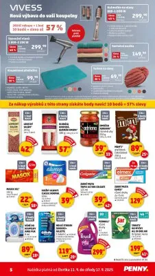 akční leták Penny Market 11.9.2025-17.9.2025
