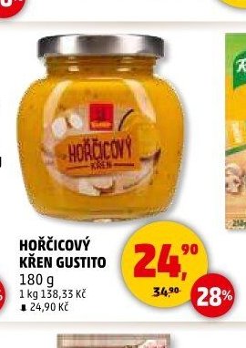 HOŘČICOVÝ KŘEN GUSTITO