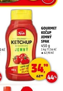 GOURMET KEČUP JEMNÝ SPAK