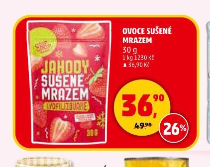 Ovoce sušené mrazem, 30 g