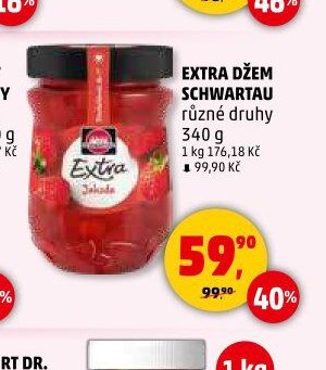 Extra džem Schwartau, 340 g