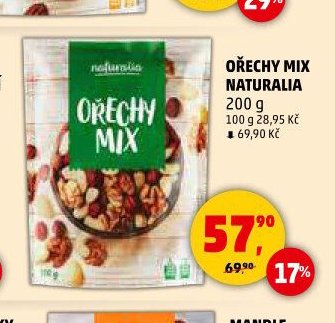 OŘECHY MIX NATURALIA