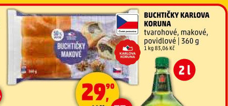České buchtičky Karlova Koruna