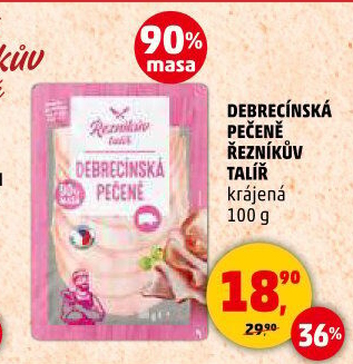 Debrecínská pečeně Řezníkův talíř