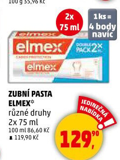 Pasty na zuby Elmex