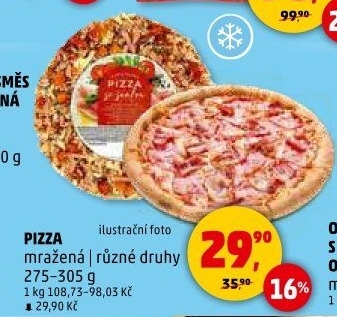 Pizza mražená