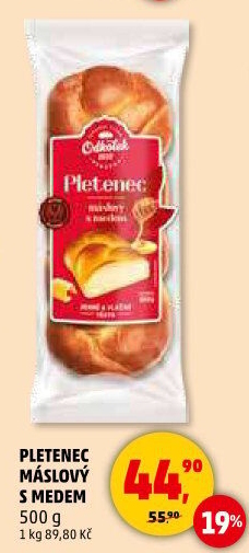 Pletenec máslový Odkolek