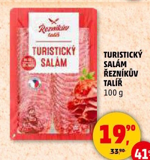 Salám turistický Řezníkův talíř