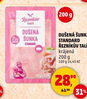 Šunka dušená standard Řezníkův talíř