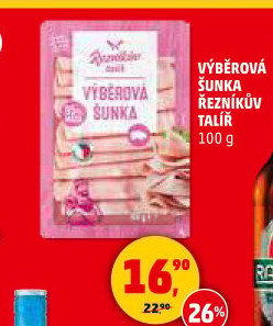 Šunka výběrová Řezníkův talíř