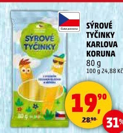Sýrové tyčinky Karlova Koruna