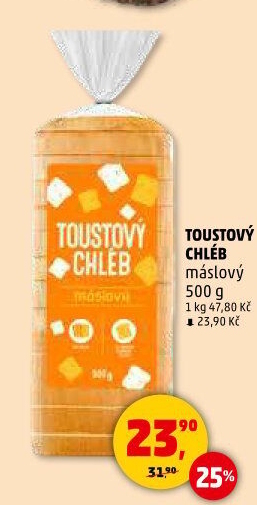Toustový chléb Karlova Koruna