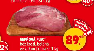 Vepřová plec bez kosti