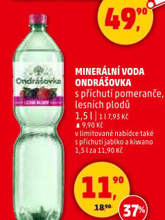 Voda ochucená Ondrášovka