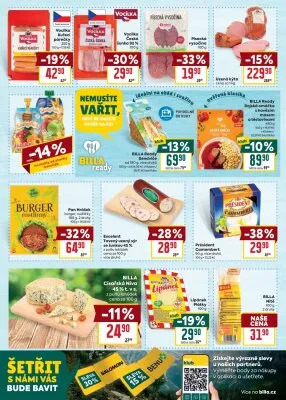 akční leták BILLA 10.9.2025-16.9.2025