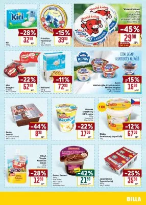 akční leták BILLA 10.9.2025-16.9.2025