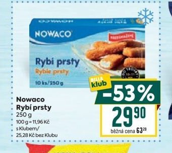 Nowaco Rybí prsty